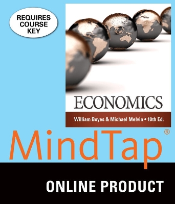 Book cover for Mindtap Economics, 1 Term (6 Months) Printed Access Card for Boyes/Melvin's Economics, 10th