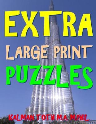 Book cover for Extra Large Print Puzzles