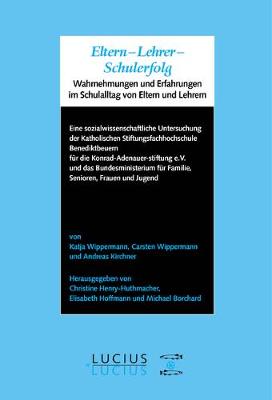 Book cover for Eltern - Lehrer - Schulerfolg