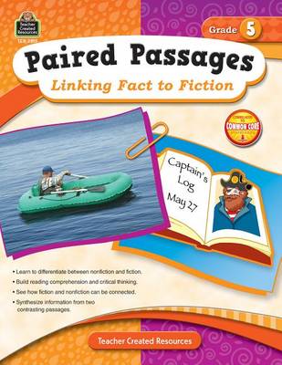 Cover of Linking Fact to Fiction Grade 5