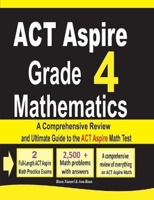 Book cover for ACT Aspire Grade 4 Mathematics