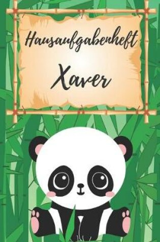 Cover of Hausaufgabenheft Xaver