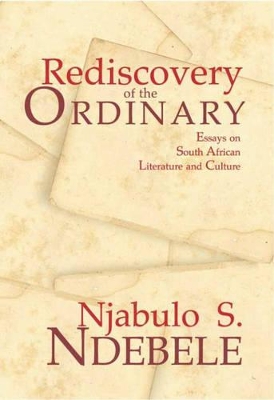 Book cover for Rediscovery of the Ordinary