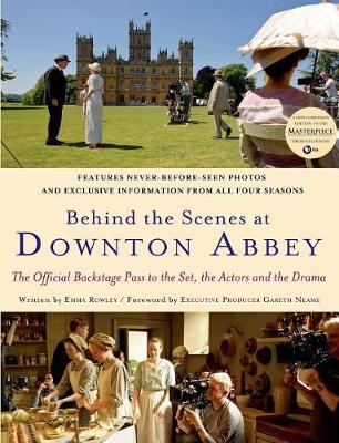 Book cover for Behind the Scenes at Downton Abbey