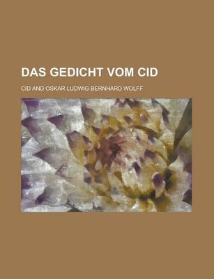 Book cover for Das Gedicht Vom Cid