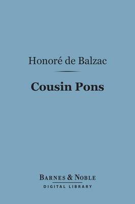 Cover of Cousin Pons (Barnes & Noble Digital Library)