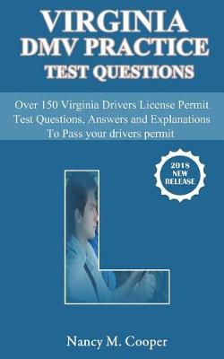 Book cover for Virginia DMV Practice Test Questions