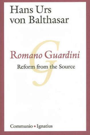 Cover of Romano Guardini