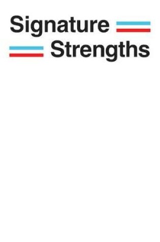 Cover of Signature Strengths