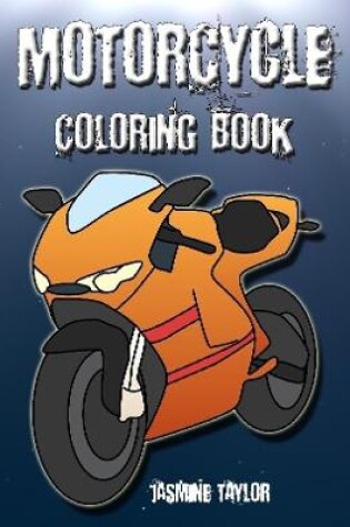 Cover of Motorcycle Coloriong Book