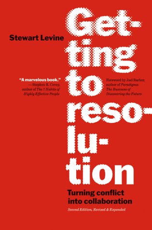 Cover of Getting to Resolution: Turning Conflict into Collaboration. Revised and Expanded