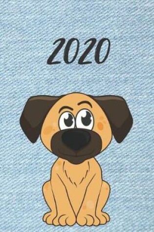 Cover of 2020 dicker TageBuch Kalender Hund
