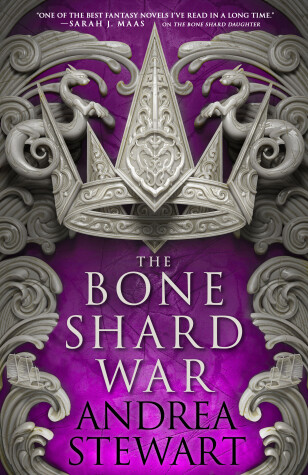 Book cover for The Bone Shard War