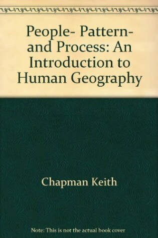 Cover of Chapman: *People* Pattern and Process-an