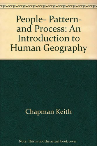 Book cover for Chapman: *People* Pattern and Process-an