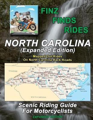Book cover for Finz Finds Rides North Carolina (Expanded Edition)