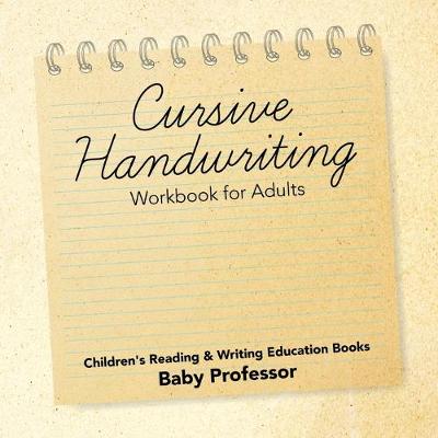 Book cover for Cursive Handwriting Workbook for Adults