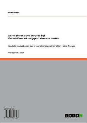 Cover of Der Elektronische Vertrieb Bei Online-Vermarktungsportalen Von Hostels