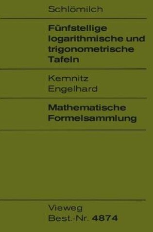 Cover of Funfstellige Logarithmische Und Trigonometrische Tafeln