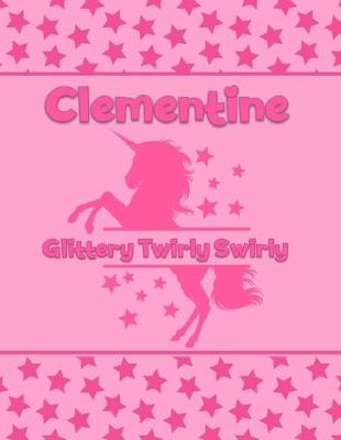 Book cover for Clementine Glittery Twirly Swirly