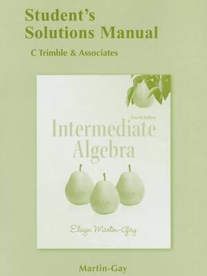 Book cover for Student Solutions Manual for Intermediate Algebra