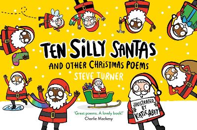 Book cover for Ten Silly Santas: And Other Christmas Poems