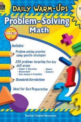 Cover of Daily Warm-Ups: Problem Solving Math Grade 2