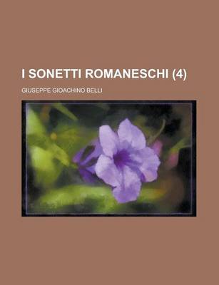 Book cover for I Sonetti Romaneschi (4 )