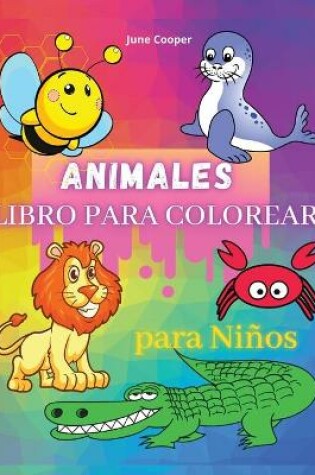 Cover of Animales Libro Para Colorear Para Ninos