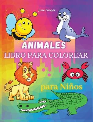 Book cover for Animales Libro Para Colorear Para Ninos