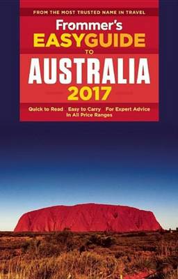 Book cover for Frommer's Easyguide to Australia 2017