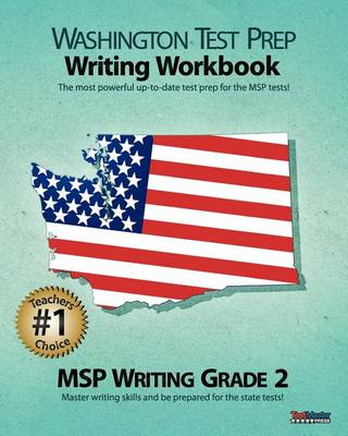 Book cover for Washington Test Prep Writing Workbook Msp Writing Grade 2