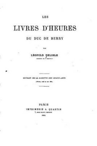 Cover of Les Livres d'Heures du Duc de Berry