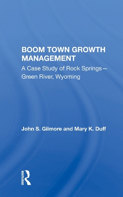 Book cover for Boom Town Growth Managem/h