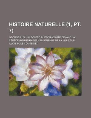 Book cover for Histoire Naturelle (1, PT. 7)