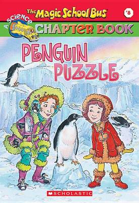 Book cover for Magic Sch Bus Penguin Puzzle