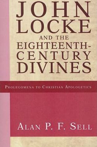 Cover of John Locke and the Eighteenth-Century Divines