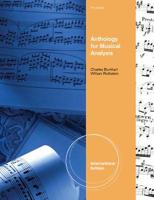 Book cover for Anthology for Musical Analysis, International Edition