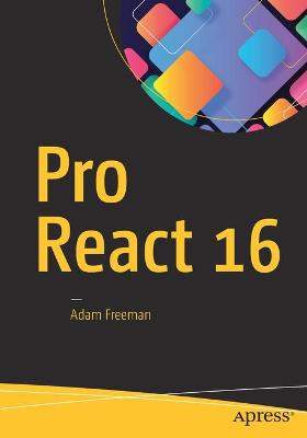 Book cover for Pro React 16