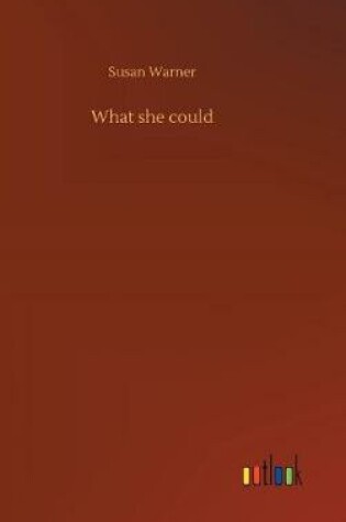 Cover of What she could