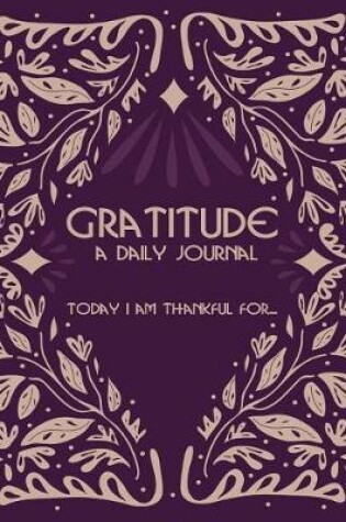 Cover of Gratitude A daily Journal