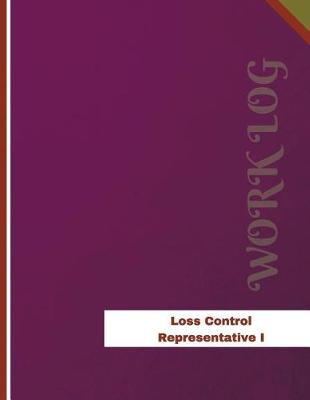 Book cover for Loss Control Representative I Work Log