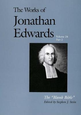 Book cover for The Works of Jonathan Edwards, Vol. 24
