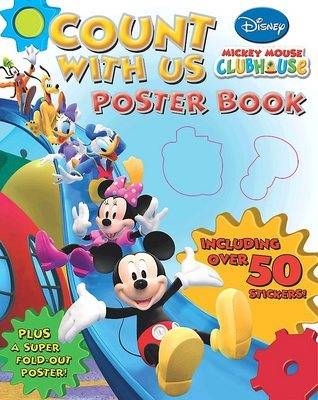 Book cover for Disney "Mickey Mouse Clubhouse" Counting Poster Book