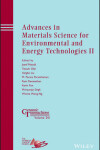 Book cover for Advances in Materials Science for Environmental and Energy Technologies II