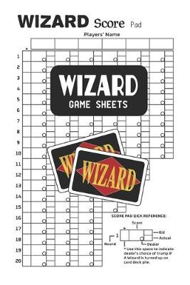 Book cover for Wizard Game Sheets