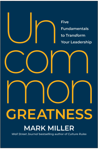 Cover of Uncommon Greatness