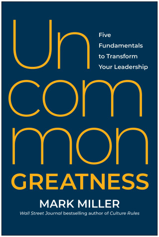 Book cover for Uncommon Greatness