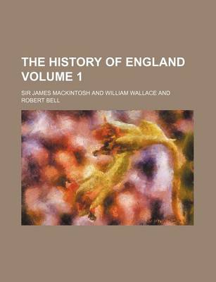 Book cover for The History of England Volume 1