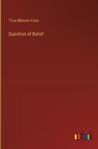 Cover of Question of Belief